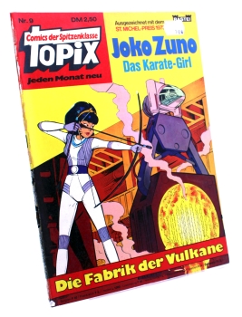 TOPIX - Comics der Spitzenklasse Nr. 9: Joko Zuno - das Karate-Girl von Bastei